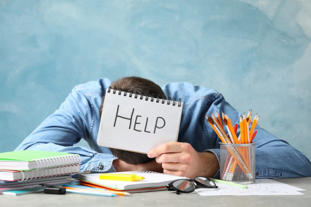 back to school anxiety, exam stress